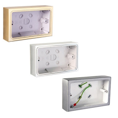 Find Decorative Surface Boxes For Your Fancy Switches & Sockets