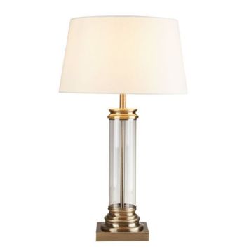 Searchlight Brass Table Lamps