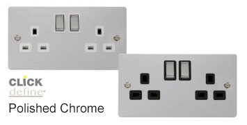 Click Define Polished Chrome Switches and Sockets