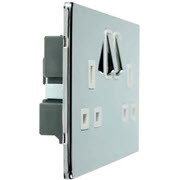Click Scolmore Definity Screwless Flat Plate Range Available to Order