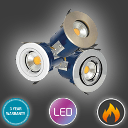 Forum Electralite Fire Rated Downlights - Modern and Sophisticated, Without Compromising on Safety