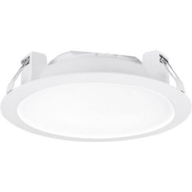 Aurora EN-DL30/30 Uni-Fit White IP44 30W 3000K 200mm Round Non-Dimmable LED Downlight image