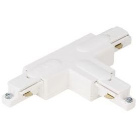 Aurora #GB39-3 White 250V Global T Connector Single Circuit Track, Outside Polarity