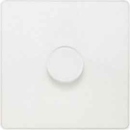 BG PCDCL81W Pearlescent White Evolve 1 Gang 200W Intelligent Trailing Edge Dimmer Switch - White Insert image
