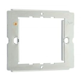 BG RFR12 1 and 2 Gang Grid Frame for Nexus Metal - White Moulded - Metal Clad and Part M Front Plates image