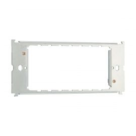 BG RFR34 3 and 4 Gang Grid Frame for Nexus Metal - White Moulded - Metal Clad and Part M Front Plates image