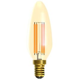 BELL Lighting 01433 4W 2000K SES E14 Amber Vintage Candle LED Lamp