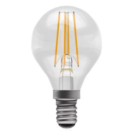 BELL Lighting 60122 4W 4000K SES E14 Filament Clear Round LED Lamp