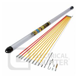 Mighty Rod Pro Cable Rod Set of 10, 10x1m image