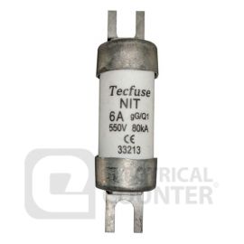 Deligo FNIT6  Offset Bolted A1 Type HRC NIT6 Fuse 6A image