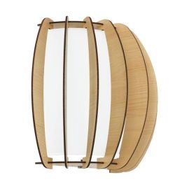 Stellato 1 Steel with Maple Wood Wall Light 60W E27, 285mm image