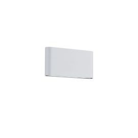 White Thames II Warm White Up/Down Outdoor LED Wall Light 9W