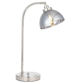 Endon Lighting 100043 Caspa Bright Nickel IP20 7W E14 Task Table Lamp