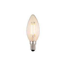 Endon 93027 4W 360lm 2700K E14 Amber Filament Candle LED Lamp