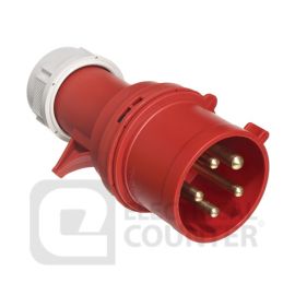 415V 3 Pole + N + E 32A Industrial Plug IP44 image