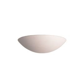 Unglazed Ceramic Wall Light ( 100mm x 150mm x 330mm) 1 x 100W E27 image