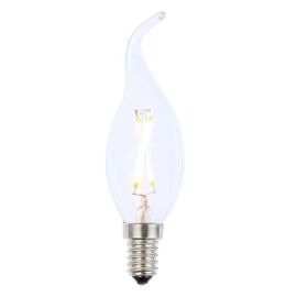 Forum INL-C35L-LED-SES-CLR 2W 2200K SES Vintage Clear Bent Tip Candle Filament LED Lamp image