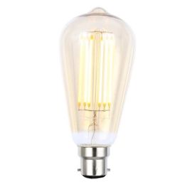 Forum INL-ST64-LED-BC-TNT 6W 2200K ST64 BC Vintage Tinted Dimmable Filament LED Lamp image