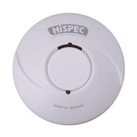 HiSPEC HSA-BP-RF10-PRO Smoke Detector Alarm Lithium Battery with Wireless Interconnection Capability with Test and Hush