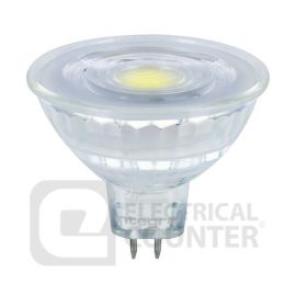 Glass MR16 GU5.3 Dimmable LED Lamp (Light Bulb) 36deg 4000K 5.2W image