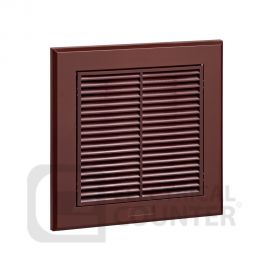 Manrose 1152B 100mm 4 Inch Fixed Grille - Brown
