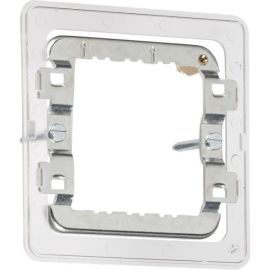 Knightsbridge GDS001F Grid 1-2 Screwless Switch Mounting Frame image