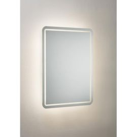 Knightsbridge MLR6045SD IP44 19W 1060lm 4000K 600x450mm Demister Shaver Socket Motion Sensor Backlit LED Bathroom Mirror image