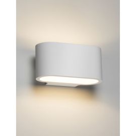 Knightsbridge PWL4 Natural Gypsum IP20 40W Max 180mm LED G9 Curved Up-Down Plaster Wall Light