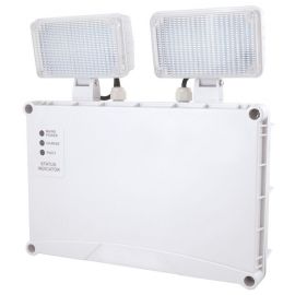 Hera Self-Test Emergency LED Frog Lights 2 x 3W 6500K IP65 Self Test