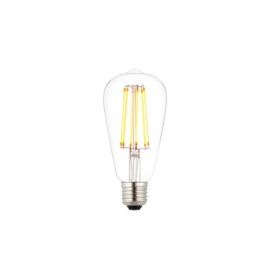 Saxby 76803 6W 1800K E27 Dimmable Filament Pear LED Lamp 