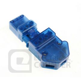 Complete 3 Pole Screw Down Click Flow Cord Grip Connector 20A image