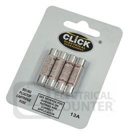 13A Plugtop Fuses (4 Pack, 0.10 each)