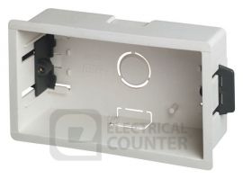Click WA107P Essentials 2 Gang 47mm Cavity Wall Dry Lining Box image