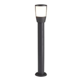 Searchlight SLI-0598-900GY Tucson Dark Grey IP44 40W E27 GLS 900cm Outdoor Post Light with Clear and White Shade image