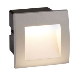 Searchlight SLI-0661GY Ankle Grey IP65 1W 35lm 4000K Square Outdoor Guide Light image