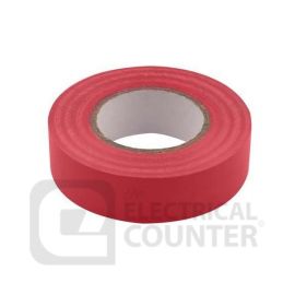 Unicrimp 1920R Red Flame Retardant PVC Insulation Tape 19mm x 20m image