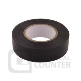 Unicrimp 1933B Black Flame Retardant PVC Insulation Tape 19mm x 33m