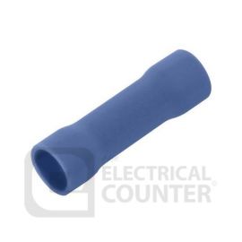 Unicrimp QBB Blue Butt Pre-Insulated Connector Terminals (100 Pack, 0.03 each) image