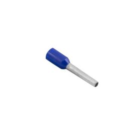 Unicrimp QBFR075 100 Pack Q-Crimp Blue 0.75mm2 Single Bootlace French Ferrule (100 Pack, 0.01 each)