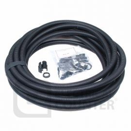 Black Flexible Conduit Contractor Pack with 10 Glands, 20mm image