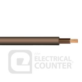 Pitacs 6181Y 16.0MM 50M BR BR Brown Double Insulated 6181Y 16.0mm Cable Brown Core - 50m image