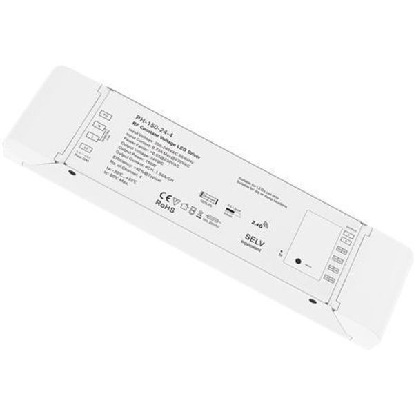 Aurora AU-RGBCXWD2 24V 150W RGBW-Tuneable White LED Strip All In One Dimmable LED Driver And Receiver