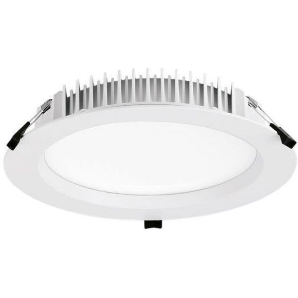 Aurora EN-DDLH1045V/40 Lumi-Fit White IP54 45W 4000K 280mm 1-10V Dimmable LED Downlight