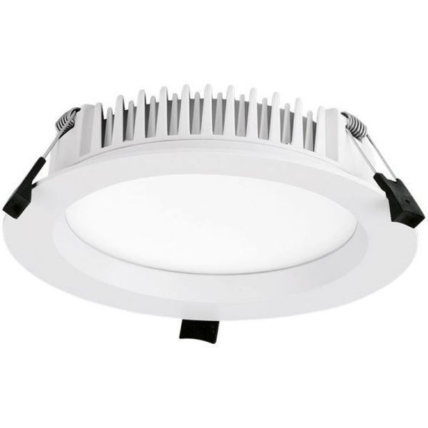 Aurora EN-DDLH618V/40 Lumi-Fit White IP54 18W 4000K 190mm 1-10V Dimmable LED Downlight