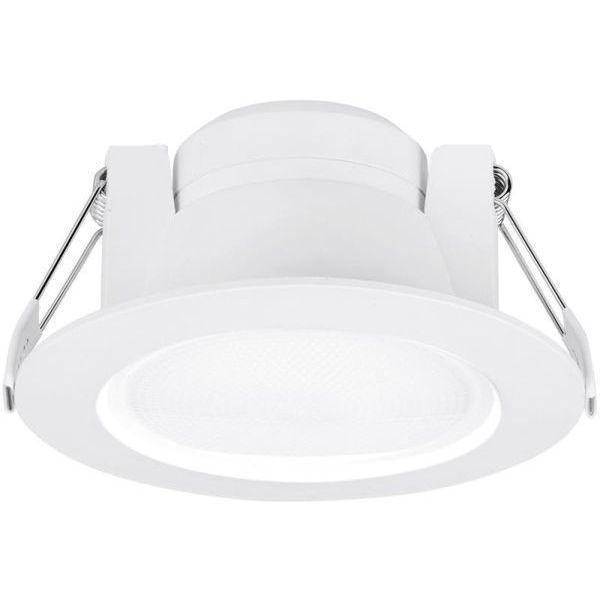 Aurora EN-DL10/40 Uni-Fit White IP44 10W 4000K 100mm Round Non-Dimmable LED Downlight