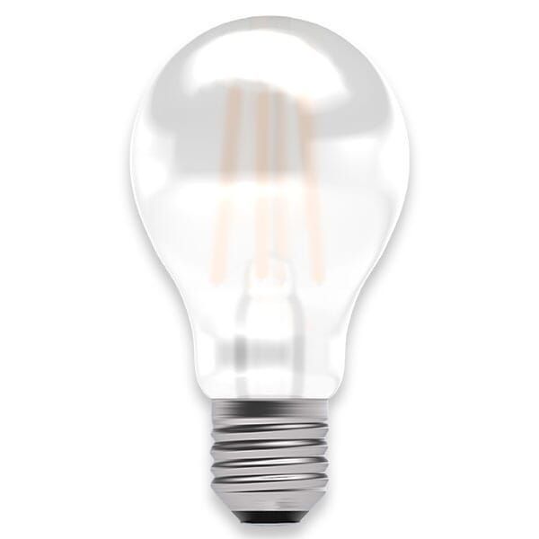 BELL Lighting 05289 6W 2700K ES E27 GLS Dimmable Filament Satin LED Lamp
