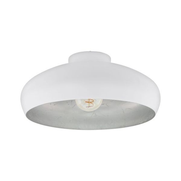 Mogano White and Silver Ceiling Light 60W E27 IP20