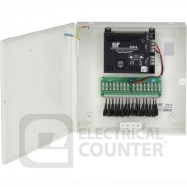 Boxed Power Supply 16 Way 16 Amp CCTV Accessory