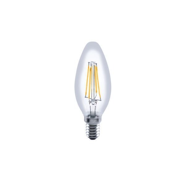 Integral LED ILCANDE14D050 4.2W 2700K E14 Full Glass Filament Candle LED Lamp