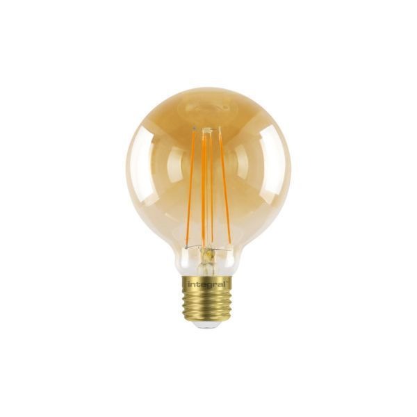 Integral LED ILGLOBE27D009 5W 1800K E27 G95 Dimmable Sunset Vintage Globe Lamp